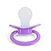 Littletude Purple Adult Sized Pacifier Dummy for Adult Babies, Large Handle, Large Shield.