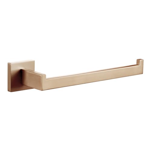 Image of KOKOSIRI Towel Bar for Bathroom Wall Mount 9'' Hand Towel Holder T-304 Stainless Steel Bath Kitchen Accessories, Champagne Bronze B3003CPG