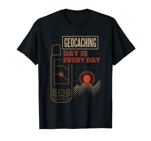 Geocaching Day, Geocacher Hobby Tracker accesorio regalo Camiseta