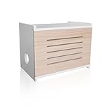 WiFi Box Hider, Router Storage Box, Projector Shelf, Wooden Modems Cover, Router Cabinet, Projector Stand, Decorative Router Rack