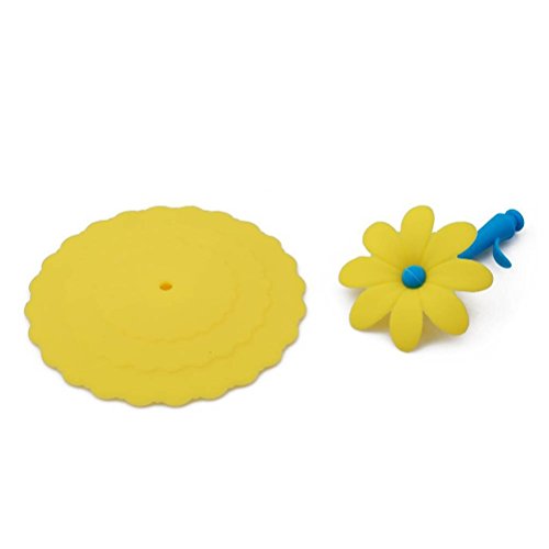 BESTONZON Coperchi per tazze in silicone - 5PCS