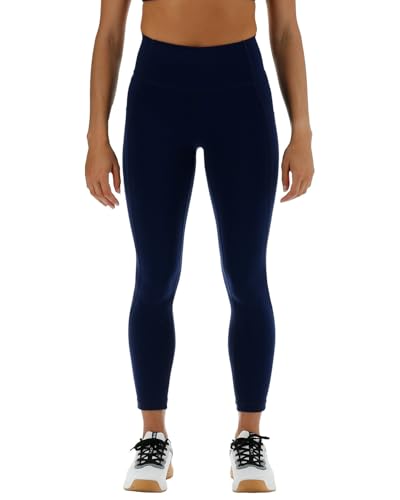 Legging performance TYR Elite haute couture sportive de 25 pouces couleur marine pour femmes S