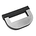 Winco KCC-2 Black 6-7/8" X 4-5/8" Double Blade Chopping Knife-KCC-2