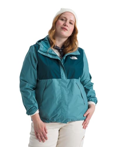 Amazon.com: The North Face Women's Plus Antora Jacket, 1X, Algae