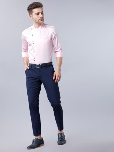 Image of Highlander Men's Solid Slim Fit HLSH012188