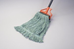 Wet Mop Holder with Fiberglass Handle (Box of 12)