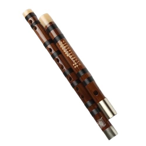 Traditionelle Handgefertigte Zweiteilige Bambusflöte Dizi Aus Traditionellem Holz Für Anfänger Und Musikliebhaber (Color : E)