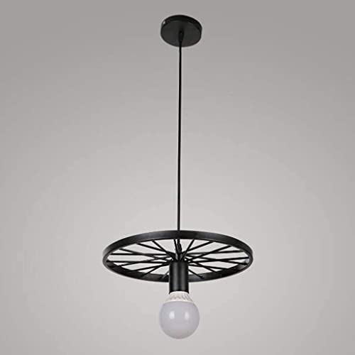 Lámpara de araña industrial para techos altos que soluciona zonas oscuras 4