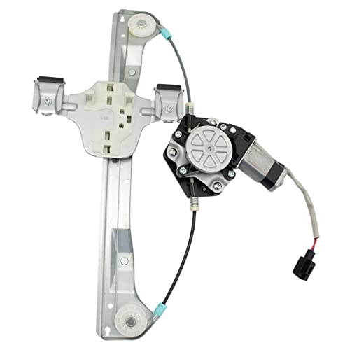 Image of TRQ Rear Passenger Side Power Window Motor and Regulator Assembly Compatible with 2006-2012 Ford Fusion 2006-2011 Mercury Milan 2006 Lincoln Zephyr 2007-2012 Lincoln MKZ