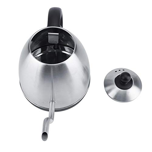 Tetera eléctrica con cuello de cisne 1L acero inoxidable miniatura 4