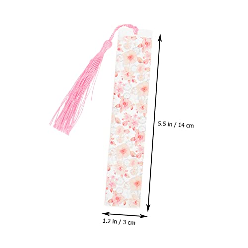 Marque-pages résine fleurs séchées : cadeau idéal pour écoliers - 7