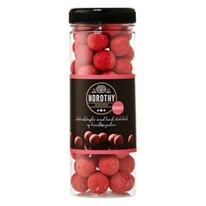 Nordthy Schokoladen Lakritz Kugeln mit Himbeer 300g