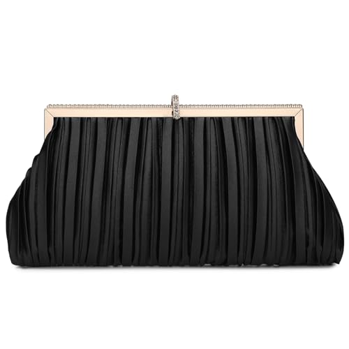 Pochette de mariage formelle à perles pour un cocktail ou un bal