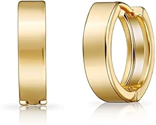 Gold Plated Huggie Earrings
