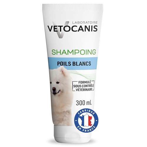 Vetocanis Shampoing Chien Pelage Blanc 300ml