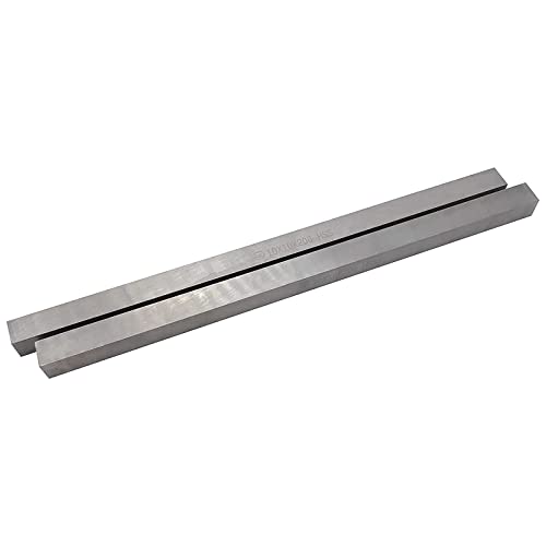 Embout de tour en acier rapide de section carree 10 mm x 10 mm x 200 mm