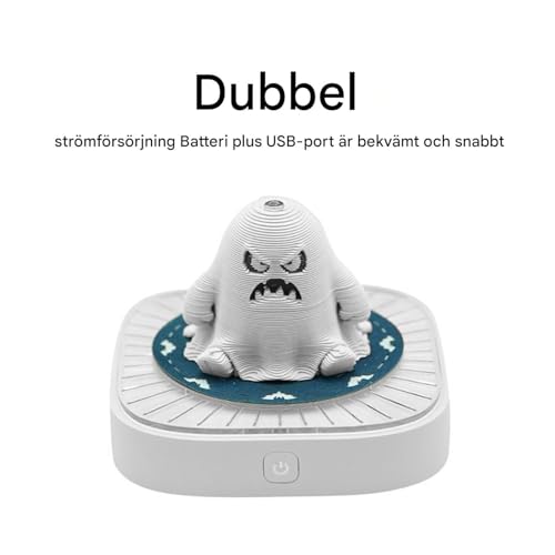 Accessoires de planification 3D à LED, cadeau idéal de fin d'année - 4