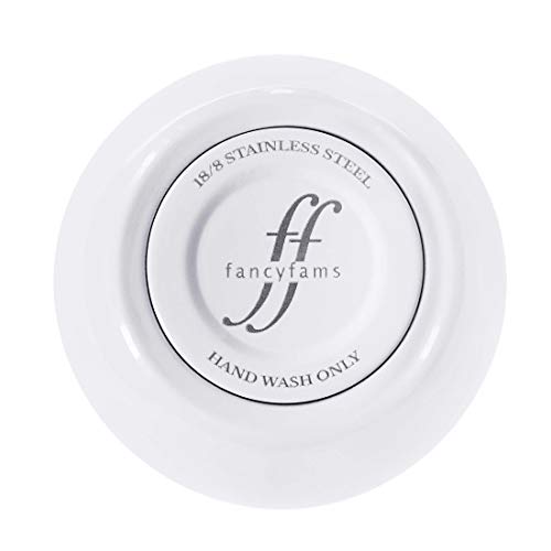 Fancyfams She Believed She Could So She Did - 12 Oz Stainless Steel Stemless Wine Tumbler With Lid And Straw – Congratulations, Graduation, Promotion, Going Away, Job Change, Congrats Gift (White) #TOP6