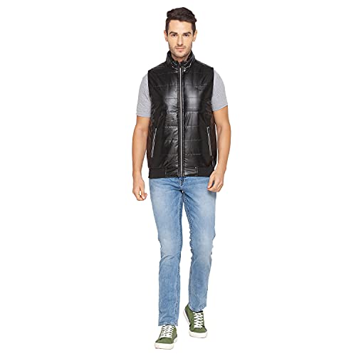 Image of Spykar Men Jackets, Polyester, Standard Length