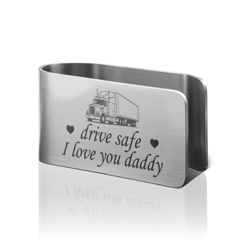 Engraved Car Visor Clip for Dad