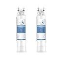 DRINKCLEAR FPPWFU01 Water Filter Replacement for EPPWF01 PureAdvantage PWF-1 FPPWFU01 PurePour PWF-1 Refrigerator Water Filter (2 Count), Blue, RFCS52