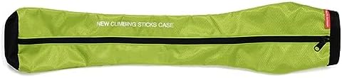 Bolsa de transporte impermeable para bastones de senderismo, bolsa de almacenamiento, color verde