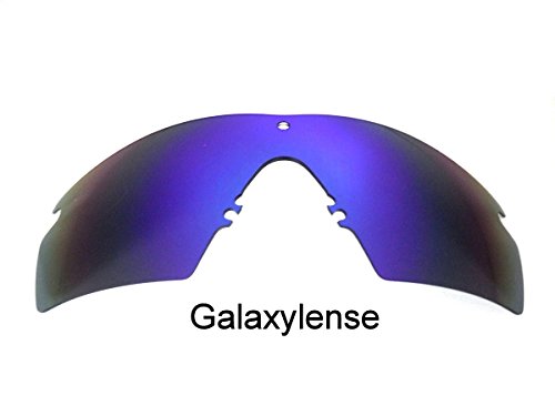 Image of Galaxy Replacement Lenses For Oakley Si Ballistic M Frame 2.0 Z87 Blue Polarized
