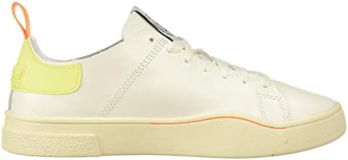 Diesel Women's S-Clever LS W-Sneakers, Star White/Sunny Lime, 9.5 M US | Image 5