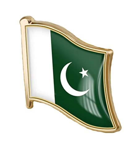 vmcoatdu Pakistan Flag Pin Badge International Travel