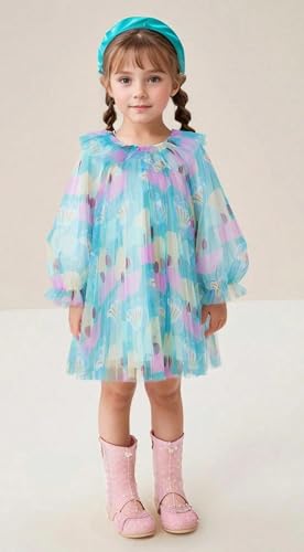 Image of TAGAS Dress for Girls II Baby Girl Dress||Frock for Girls|Casual wear for Kids Dresses|| Knee-Length