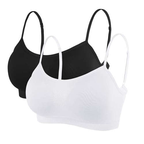 Litthing Sujetador cómodo de Estilo Deportivo sin Costuras 1/2/3 Piezas Sujetadore Deportivo Sexy Transpirable Confort Yoga Deportes de Yoga para Mujeres