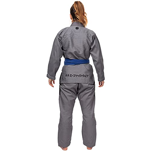 Tatami Fightwear EST-LABEL-WMN-BKGY Women'S Estilo Black Label Bjj Gi thumb #4