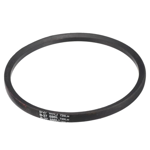 Image of uxcell 3 Pack B27 Classic V-Belt, 30 inch Outside Circumference, Black, Industrial Rubber V-Belt
