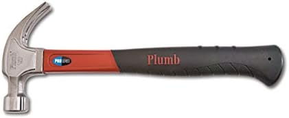 Plumb 16 oz. Pro Series Curve Claw Hammer with Fiberglass Handle - 11402N