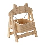 Generisch Casa de hámster | Juguete seguro para la compra para jaula de animales pequeños | Para ratones, hámsters enanos, chinchillas, hurones, conejos, mascotas para esconderse, dormirse y dormir