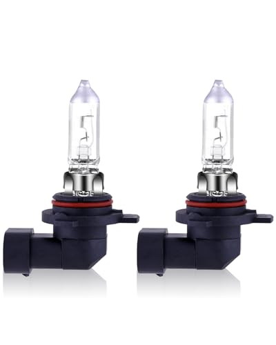 Image of NEWBROWN 9006 HB4 Headlight Bulbs 200% brightness 4300K White 12V /51W HB4 9006 Bulb Halogen Long Life Replacement P22D (9006 /HB4, 2 Pack)
