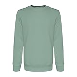 niscioma felpa girocollo in french terry - maglia casual da uomo - morbida e comoda - abbigliamento autunnale invernale - stile italiano - varie taglie e colori disponibili