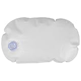 SOIMISS Cuscino Seduta Vasca da Bagno Ergonomico con Ventose Gonfiabile e Riempibile d Acqua Supporto Antiscivolo per Relax e Comfort in Vasca