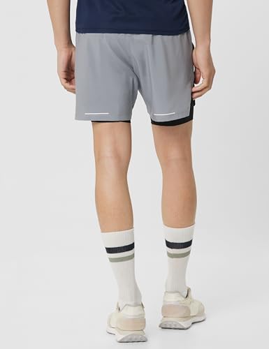 Image of FUAARK 2 in 1 Compression Shorts for Men for Gym, Sports, Running & Cycling Activities with Pocket