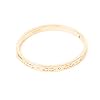 COACH Kissing C HINGED Bangle - Rose Gold