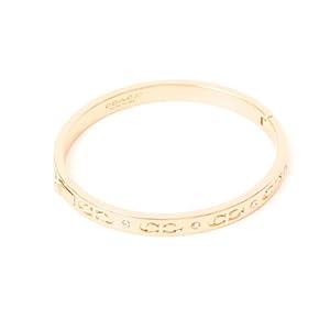 COACH Kissing C HINGED Bangle - Rose Gold
