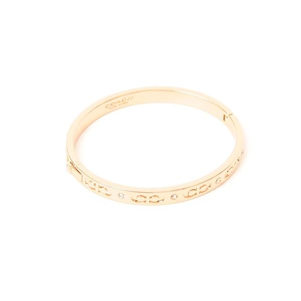 COACH Kissing C HINGED Bangle - Rose Gold