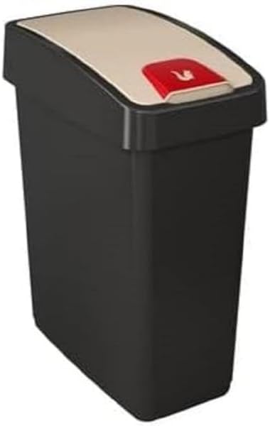 keeeper Premium afvalbak met flip-deksel, soft touch, 10 l, magnetisch keeeper Premium afvalbak met flip-deksel, soft touch, 10 l, magnetisch