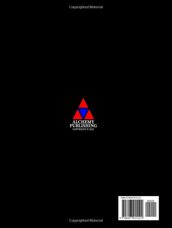 Lab Notebook: Laboratory Notebook for Scientific Studies. 5mm Grid Graph Paper. Numbered Pages. Contents Pages. 192 pages, 8.25"x11". Black Hardcover Edition. (Lab Notebooks) - Image 2