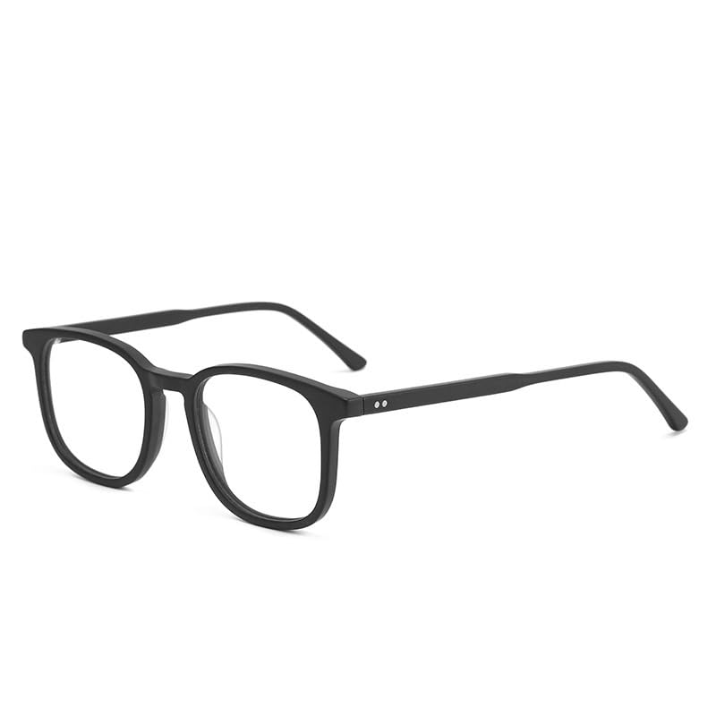 Gafas de Lectura Ligeras con protección contra la luz Azul for Ordenador, antifatiga Visual, Montura TR, Espejo plao y con luz(C1,1.00)