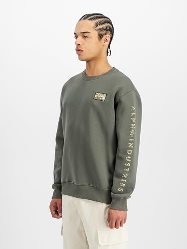 Sweater Alpha Industries Homme : le pull col rond qui ne se déforme jamais - 4