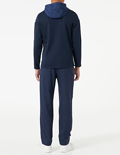 JAKO Men's Champ 2.0 Tracksuit with Hood, Navy/Dark Blue/Skyblue, S, M9620, Navy/Dark Blue/Sky Blue - Image 3