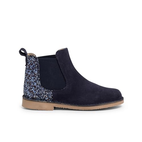 Pisamonas Bottines Chelsea Fille Et Femme Glitter Taille 32 Couleur Bleu Marine