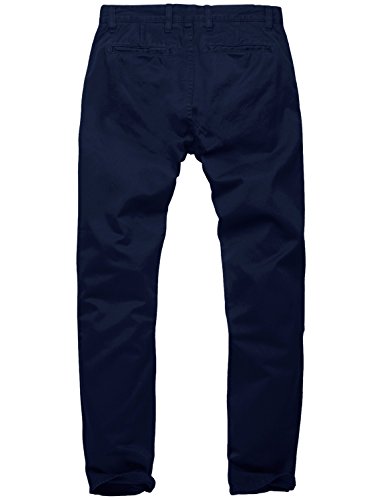 Image of Match Mens Regular-Fit Casual Flat Front Chino Pants