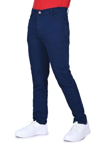 Image of Men's Slim Fit Mid-Rise Stretchable Denim Jeans Casual and Office Wear Soft Cotton Blend Comfortable Trendy Jeans